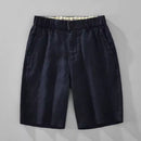 Bermuda de Linho Masculina Tekvian Grano