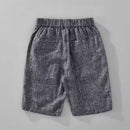 Bermuda de Linho Masculina Tekvian Grano