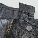 Bermuda de Linho Masculina Tekvian Grano